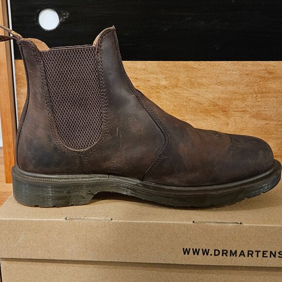 Dr. Martens Chelsea Boots (10M) (Brown Crazy Horse Leather) - Picture 4 of 9